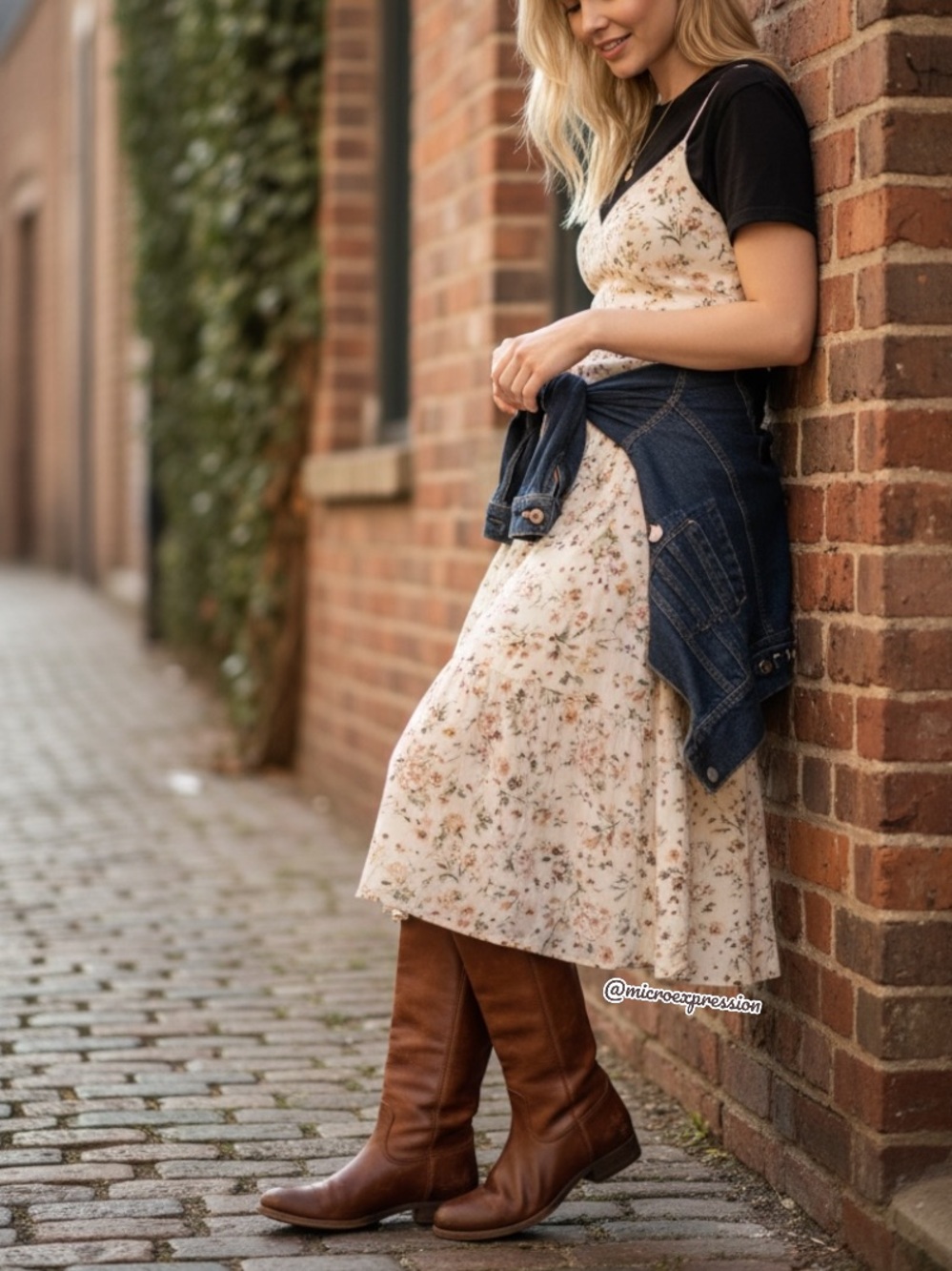 Frye Melissa Button Cognac Leather Knee High Boot - Picture 4 of 16